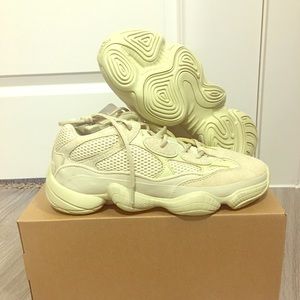 Yeezy 500 Super Moon Yellow Mud Rat sz 10 adidas